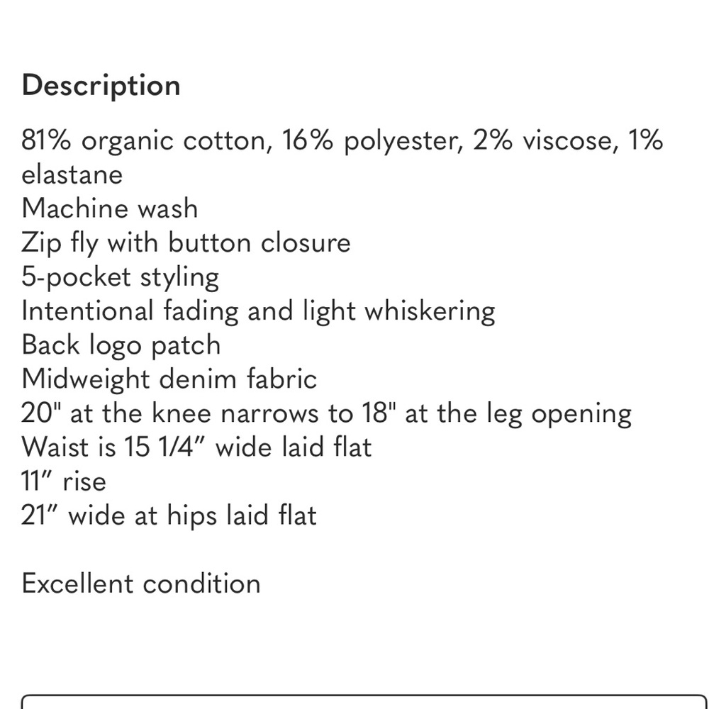 ** FOR BRIDGET**Rolla’s Kate Baggy Jeans - Picture 5 of 5
